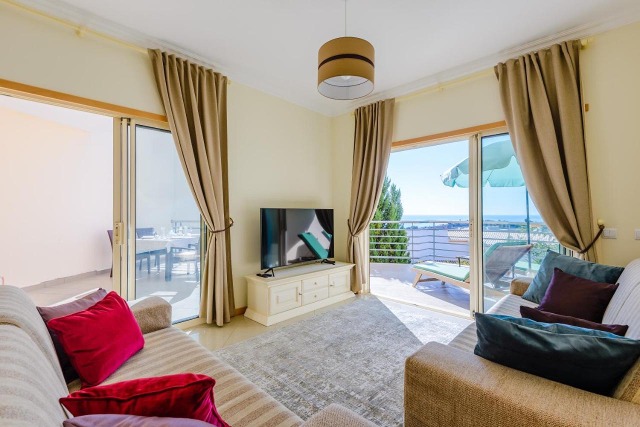 Bnb Homes Ocean View Apartment With Huge Sunny Terrace, 2 Swimming Pools & Tennis Court Albufeira Zewnętrze zdjęcie